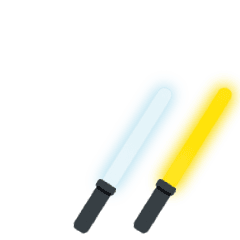 Live Cyalume - white x yellow