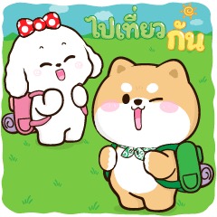 Shibung & Bingsu Big Stickers