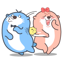 lala and dumdum otter 3