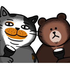 設畜 & LINE FRIENDS 新同事 chill 嗨嗨