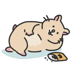 Kinkuma Hamster Lazy version