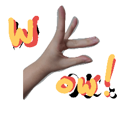 fox hand sign - LINE スタンプ | LINE STORE