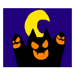 Halloween Festival Devil Cat