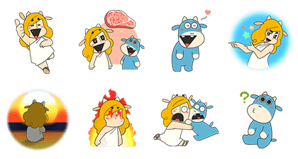Zeushi-Kun's Meat Stickers
