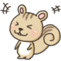 Squirrel for Line Stickers Day