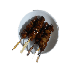 Japanese food yakitori grilled fish