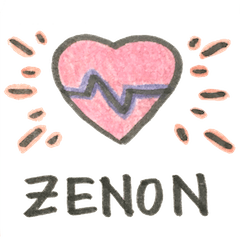 ZENON "2,000,000,000" stickers