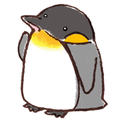 Cute King Penguin