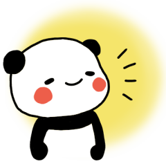 Simple Giant-Panda Sticker