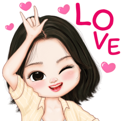 Eclair Lovely Big Stickers(ENG)