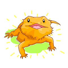 たのしいフトアゴヒゲトカゲ Line スタンプ Line Store たのしいフトアゴヒゲトカゲ Line スタンプ Line Store