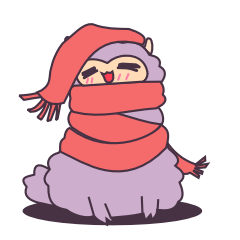ちび紫リャマ: ラミタ (Animated)