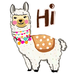 Cute Alpacas ( ver.  Eng 1)