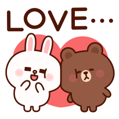 Loose and cute brown & friends