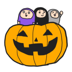 T-shirt Kids Halloween by yuzuta