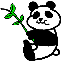 Loose and Cute PANDA Sticker Collection1