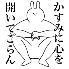 Kasumi's sticker(rabbit)