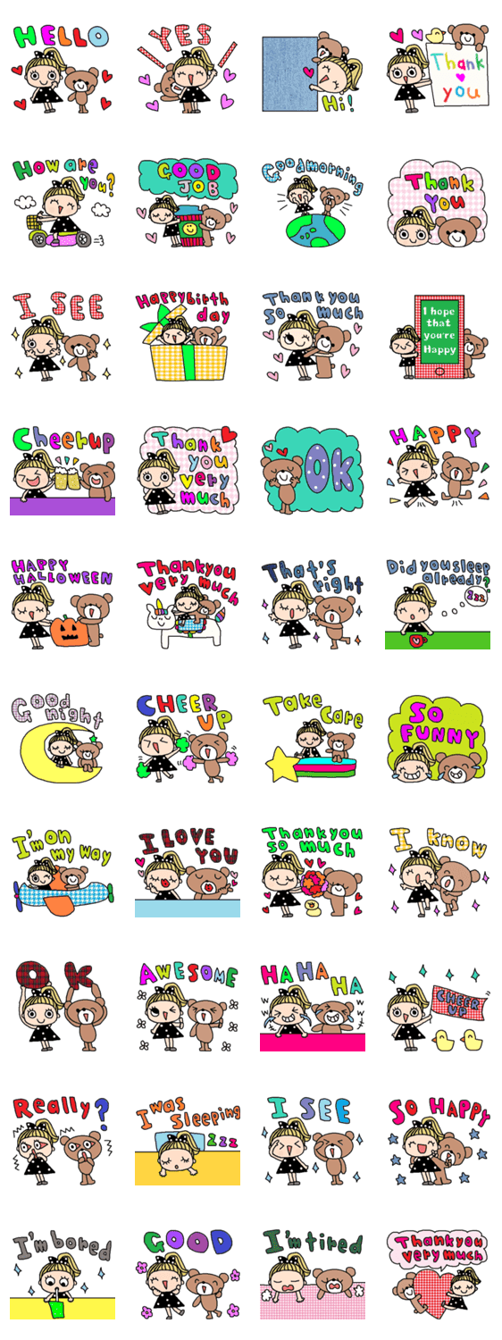 かわいい英語スタンプ221 Lineクリエイターズスタンプ Stamplist かわいい英語スタンプ221 Lineクリエイターズスタンプ Stamplist