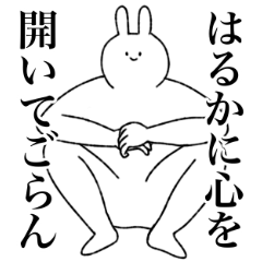 Haruka's sticker(rabbit)