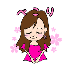 mika's original sticker