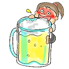 酔っ払い女子に捧ぐシオリちゃんスタンプ Line スタンプ Line Store 酔っ払い女子に捧ぐシオリちゃんスタンプ Line スタンプ Line Store