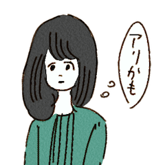 女の子＊ゆるい絵スタンプ