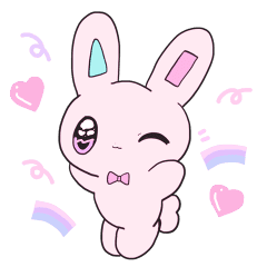 Fancy Rabbit Line Stickers Line Store