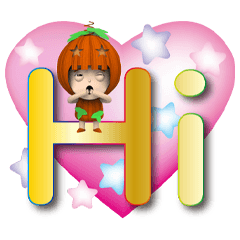 Pumpkin man round font-Heart 01-02