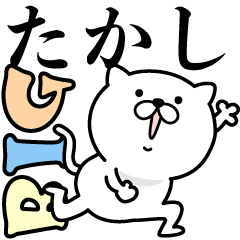 Pretty kitten TAKASHI Sticker [BIG]