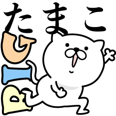 Pretty kitten TAMAKO Sticker [BIG]