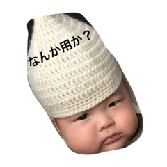 奇怪的脸的胖子婴儿