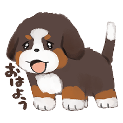 Bernese Mountain Dog Sticker!