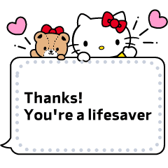 Hello Kitty Message Stickers Line Stickers Line Store Hello Kitty Message Stickers Line Stickers Line Store
