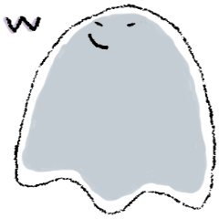 Loose fluffy ghost