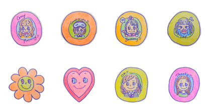 colorful girl's !!
