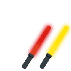 Live Cyalume - red x yellow