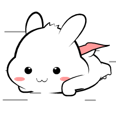 Lovely bunny : Animated