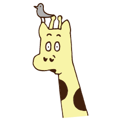 Giraffa and Oxpecker