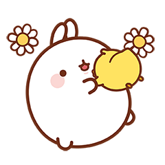 Molang ต่ายอ้วน : แจกความสุข