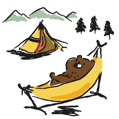 The Camping bear