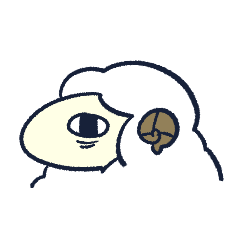 Insomnia sheep stamp