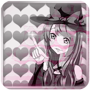 Lovely Halloween pastel heart