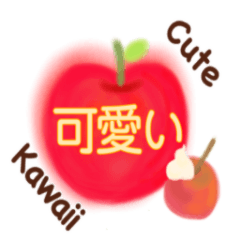 kawaii apples 2