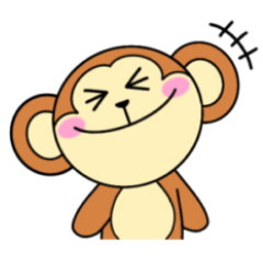 お猿のサッキィ⭐︎LINEスタンプの日特集