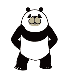 Dancing panda-panda