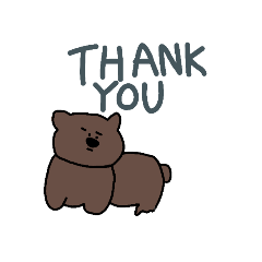 Animals handmade sticker