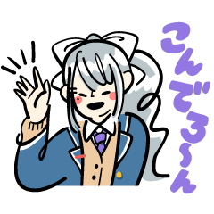 Higuchi Kaede Sticker