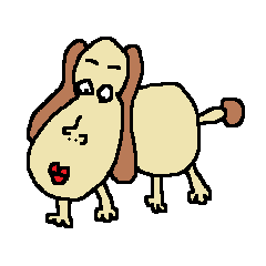 ピーナッツ犬