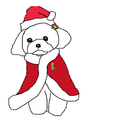 Dog series Christmas version