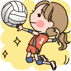 Girls' volleyball club